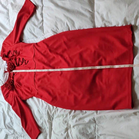 Red party dress size S - Picture 8 of 8